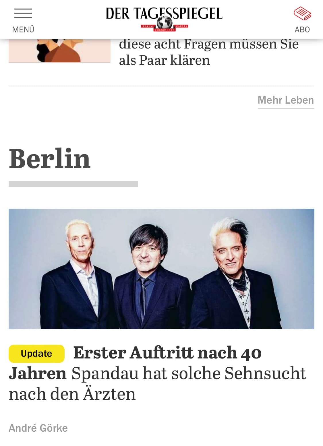 Also wirklich