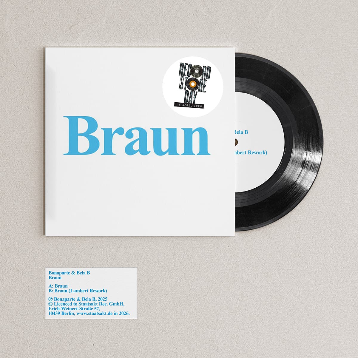 Bela B & Bonaparte: Braun